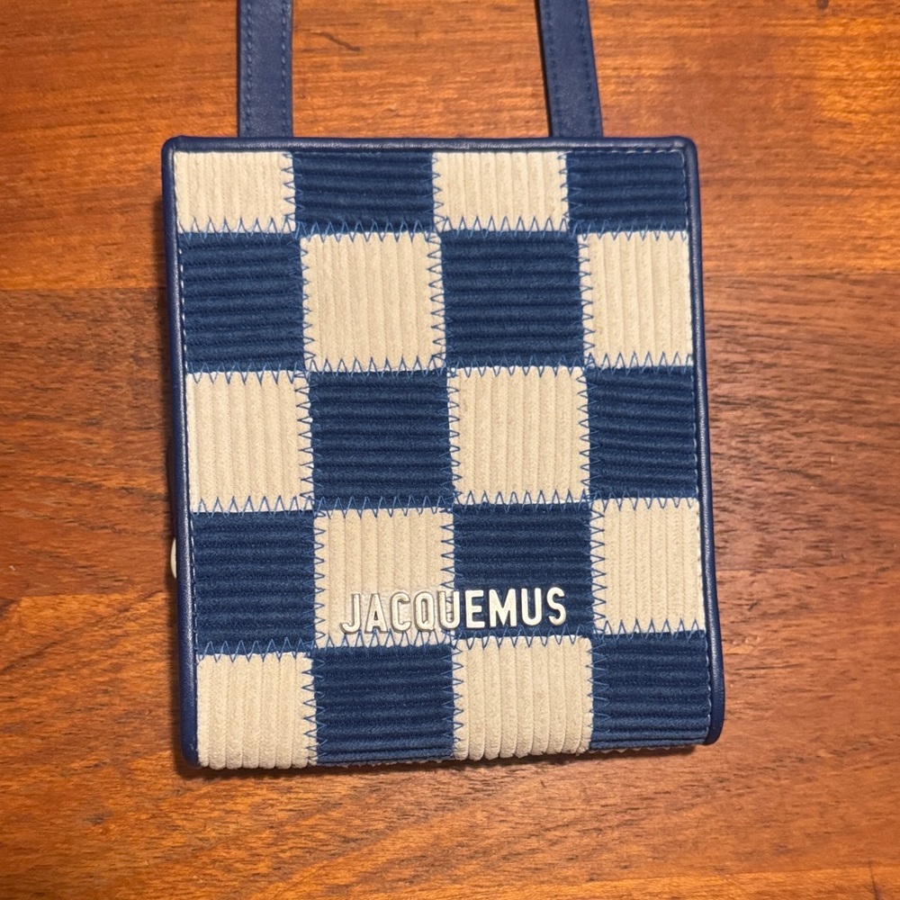 Jacquemus Checkered Le Gadjo Small Bag